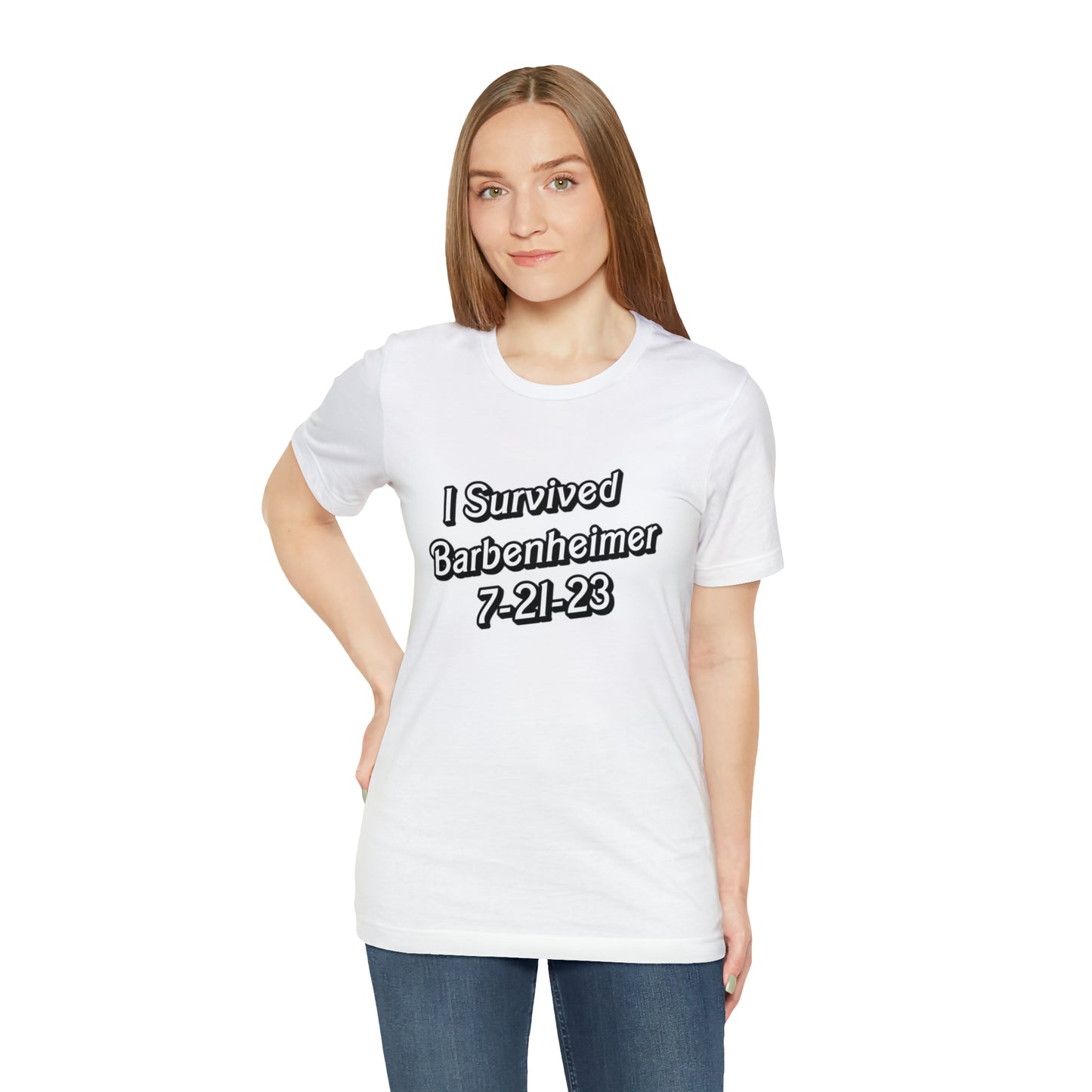 I Survived Barbenheimer Unisex Tee