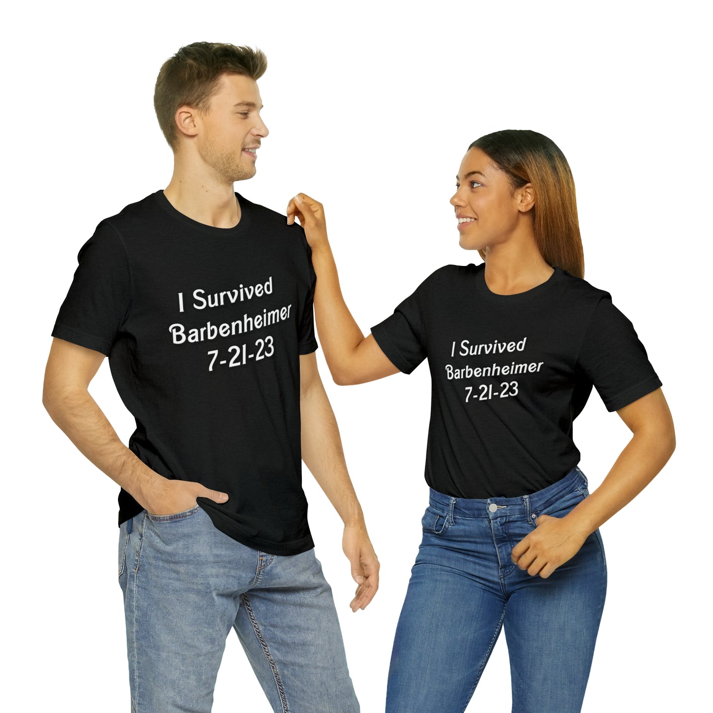 I Survived Barbenheimer Unisex Tee
