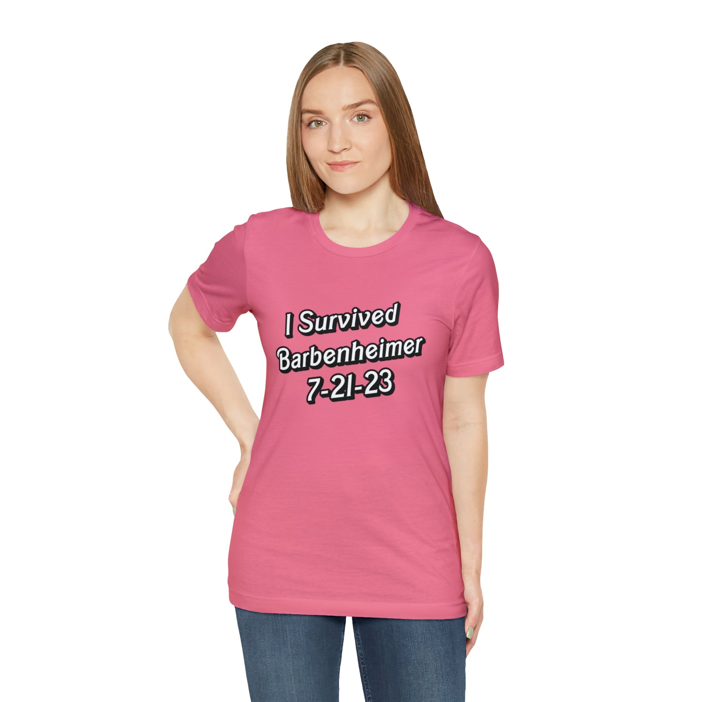 I Survived Barbenheimer Unisex Tee