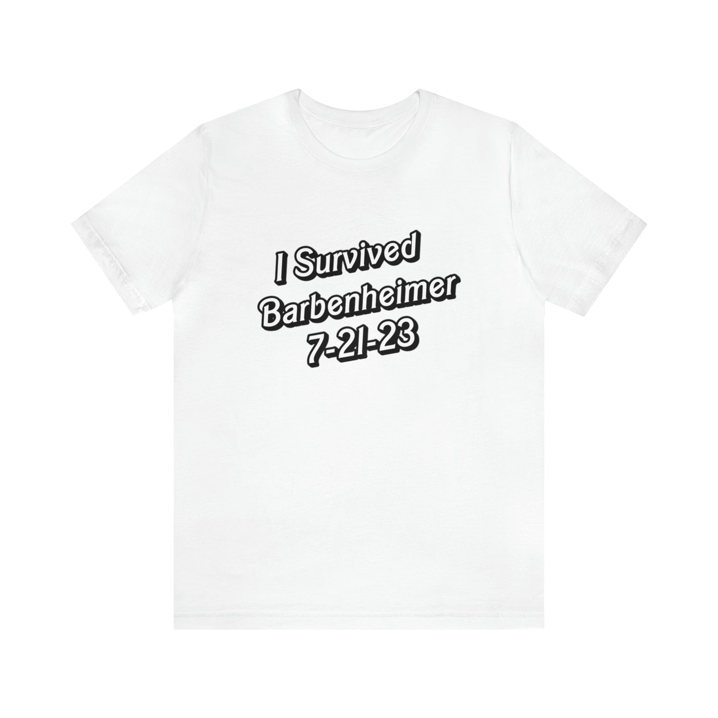I Survived Barbenheimer Unisex Tee