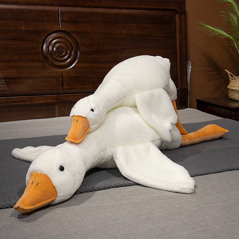 Fluffy Duck plush toy pillows