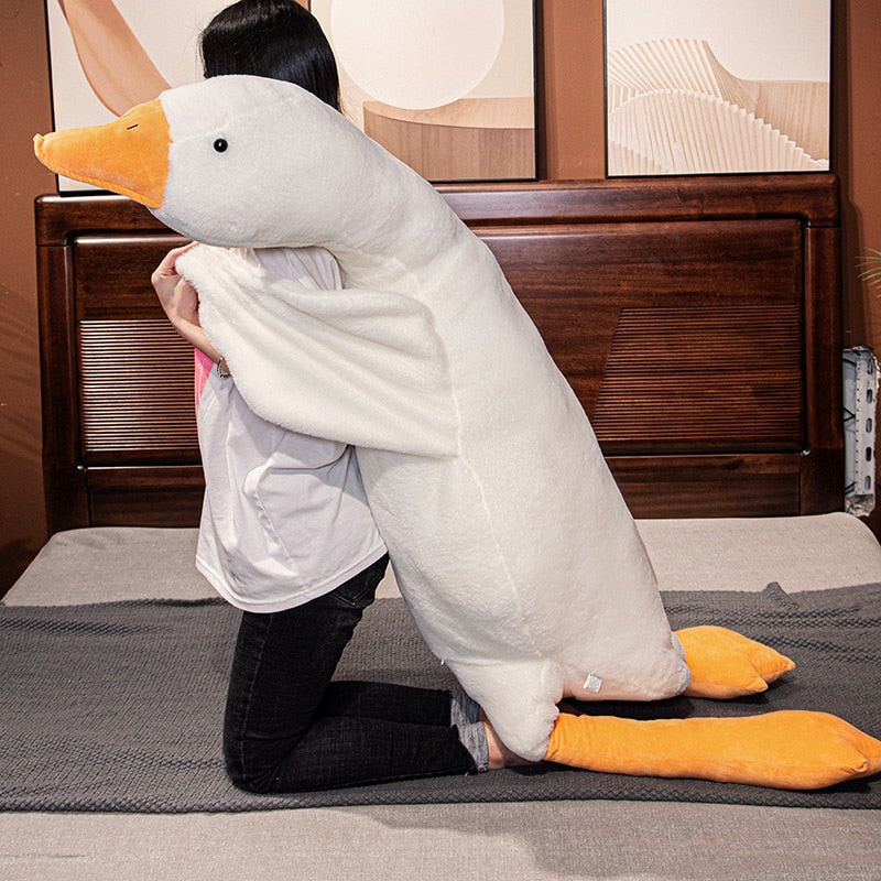 Fluffy Duck plush toy pillows